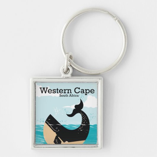 Western Kap Südafrika Schlüsselanhänger (Vorne)