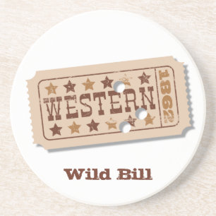 Western Kino-Tischuntersetzer Getränkeuntersetzer