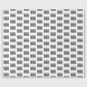 Western-Klasse des Abschlusses 2026 Geschenkpapier (Flach)