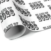 Western-Klasse des Abschlusses 2026 Geschenkpapier (Rolleneckpunkt)