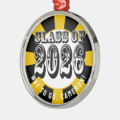 Western-Klasse des Abschlusses 2026 Ornament Aus Metall (Links)