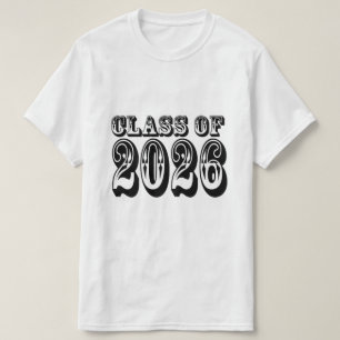 Western-Klasse des Abschlusses 2026 T-Shirt