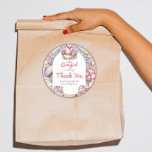 Western Kleine Cowgirl Pink Coastal Babydusche