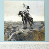 Western "Krieg" von Charles M. Russell Leinwanddruck (Insitu (Holzboden))