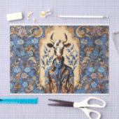 Western Kuh Art Decoul Seidenpapier (Handwerk)