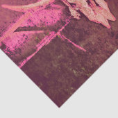 Western Kuh Skull Tribal Pink Girly Grunge Textur Seidenpapier (Ausschnitt)