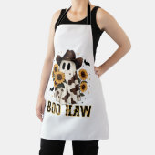 Western Kuh Spot Spooky Ghost Boo Haw Schürze (InSitu)