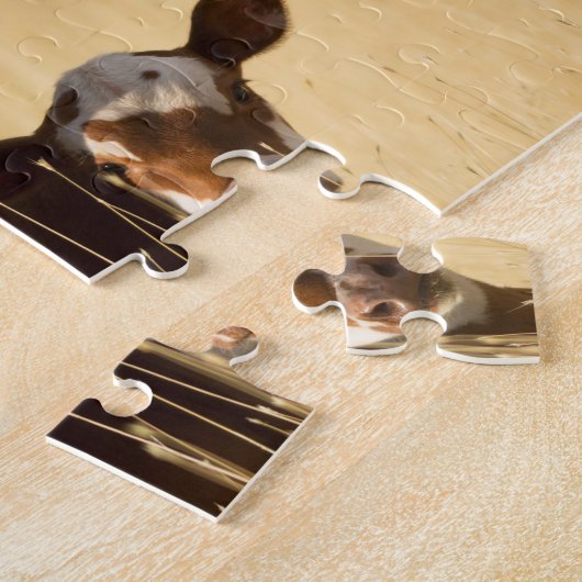 Western Kuh und Kalb Puzzle (Seite)