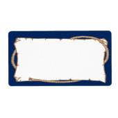 Western-Label mit dem Party Rope (Vorne)