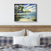 Western Lake 30A Leinwanddruck (Insitu (Schlafzimmer))