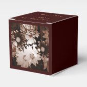 Western Land Böhmische Hochzeit Geschenkschachtel (Vorderseite)