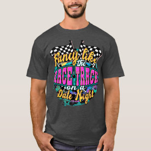 Western Land Extravagant wie Rennstrecke auf einem T-Shirt