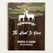 Western Land Hirsch die Jagd ist vorbei Hochzeit Planer (Vorderseite)