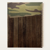 Western Land Hirsch die Jagd ist vorbei Hochzeit Planer (Rückseite)