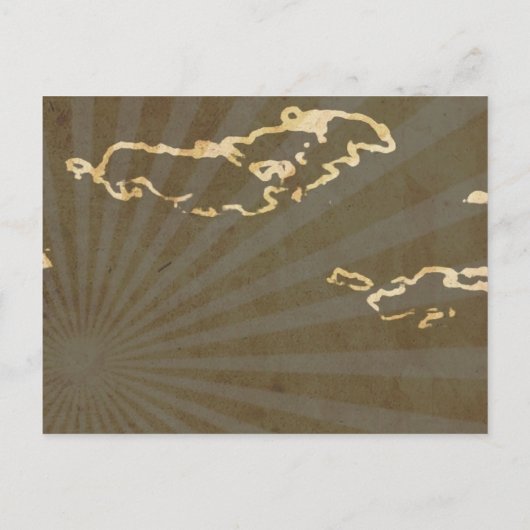 Western Land Kaktus Hochzeit speichern Sie das Dat Ankündigungspostkarte (Rückseite)