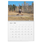 Western-Land-Szenen Kalender (Mär 2026)