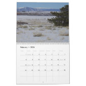 Western Land und Sky Landschaftlich Kalender (Feb 2026)