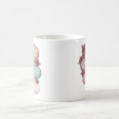 Western Land Valentinstag Herzen Kaffeetasse (Mittel)