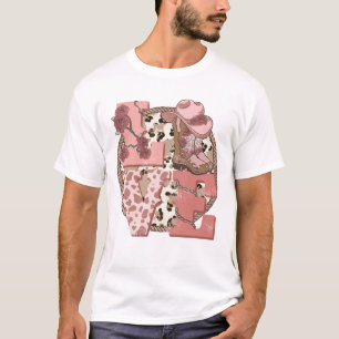 Western Land Valentinstag Liebe T-Shirt