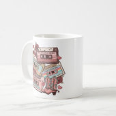 Western-Länderkassettenband Kaffeetasse (Vorderseite Links)