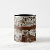 Western Ländervorsprung an vorderster Front Zweifarbige Tasse (Mittel)