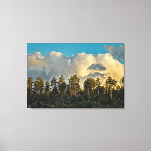 WESTERN LANDSCAPE Leinwand Art (Vorderseite)