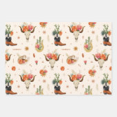 Western Landschaft Geschenkpapier Set (Vorderseite 3)