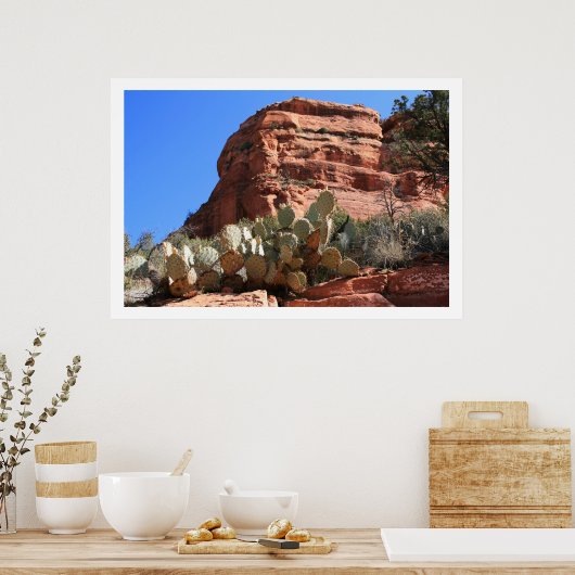 Western Landschaft Poster (Küche)