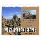 Western-Landschaften Kalender (Titelbild)