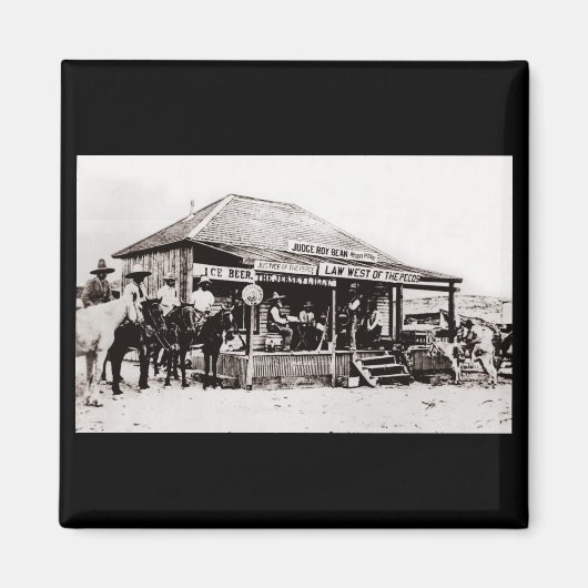 Western Lawman Legendary Judge Roy Bean Magnet (Vorne)