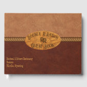 Western Leather und Seil Gästebuch (Vorderseite)