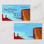 Western-Leben-Farbgeschäfts-Karte Visitenkarte (Vorne/Hinten)