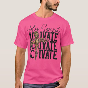Western Leopard Heiliger Geist aktivieren Jesus Cr T-Shirt