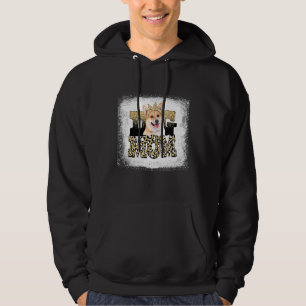 Western Leopard Pembroke Welsh Corgi Mama Mother Hoodie