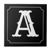 Western Letter Tiles Fliese (Vorderseite)