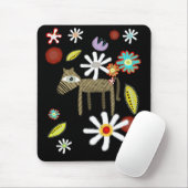 Western Liebe Blume Tropische Mousepad (Mit Mouse)