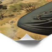 Western Liebe: Wild West Whispers Poster (Ecke)