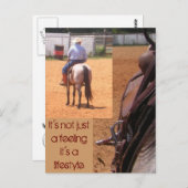 Western Lifestyle Postkarte (Vorne/Hinten)