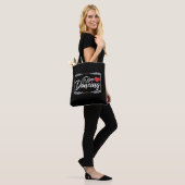 Western Line Tancing Liebe Country Line Tänzer Tasche (Am Model)