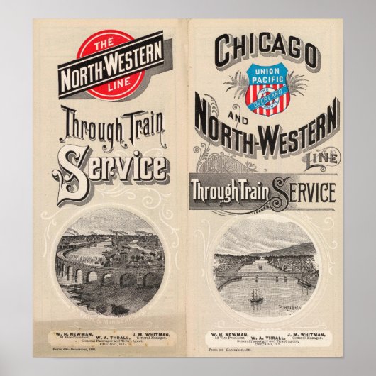 Western-Linie Chicago Poster (Vorne)