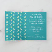 Western Little Cowboy 4. Geburtstag Rodeo Custom Karte (Innenseite)