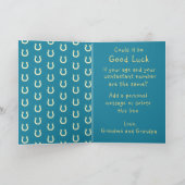 Western Little Cowgirl 3. Geburtstag Rodeo Custom Karte (Innenseite)