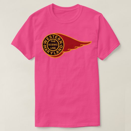 Western Maryland Railway TShirt (Design vorne)