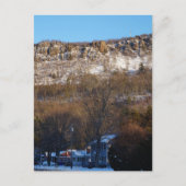 Western Mass Winter Postkarte (Vorderseite)