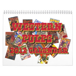 Western-Masse bedeckt Kalender 2012