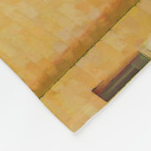 Western Mauer in Jerusalem (Mauer der Trauer) Fleecedecke (Ecke)