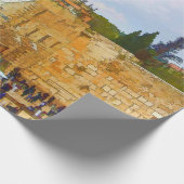 Western Mauer in Jerusalem (Mauer der Trauer) Geschenkpapier (Ecke)