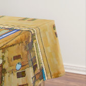 Western Mauer in Jerusalem (Mauer der Trauer) Tischdecke (Beispiel)