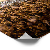 Western Mauer in Jerusalem (Mauer des Elends) Poster (Ecke)