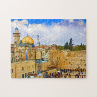 Western Mauer (Mauer der Sorrow) in Jerusalem Puzzle